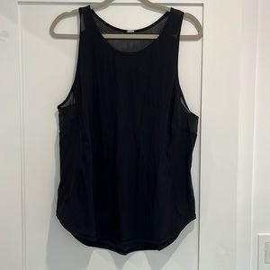 Lululemon Sculpt Tank Top II Black Size 10